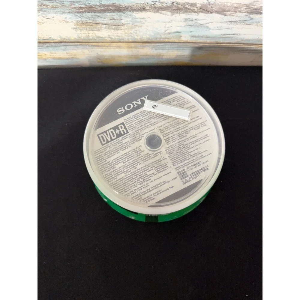 Sony DVD+R 25 Pack 4.7GB 16x New Blank Media Spindle 25DPR47SP AccuCORE